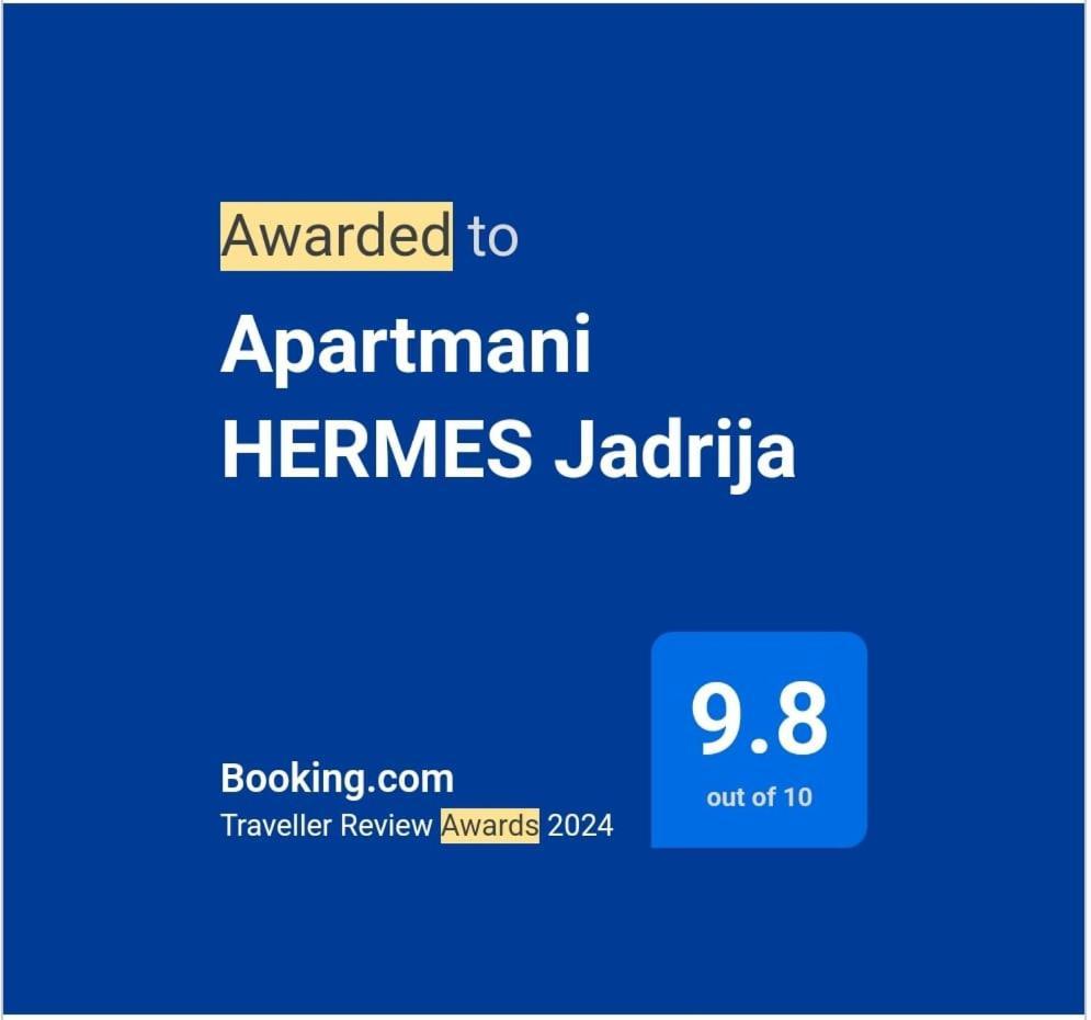 Apartmani Hermes Ядрия Экстерьер фото